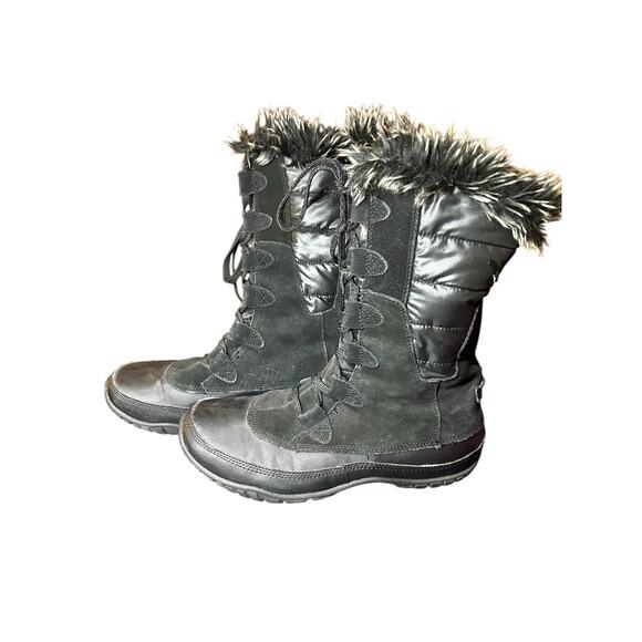 The North Face Nuptse Purna Women’s Winter Boots – Black, Size 9 - Picture 4 of 7